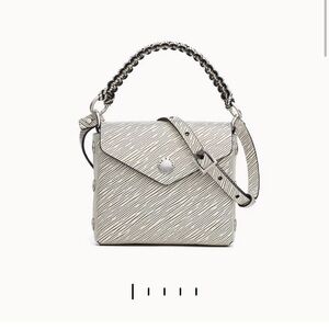 Rag and Bone Micro Atlas Crossbody - Leather - Black and White